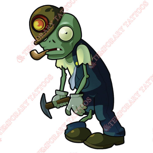 Plants vs Zombies Customize Temporary Tattoos Stickers NO.976